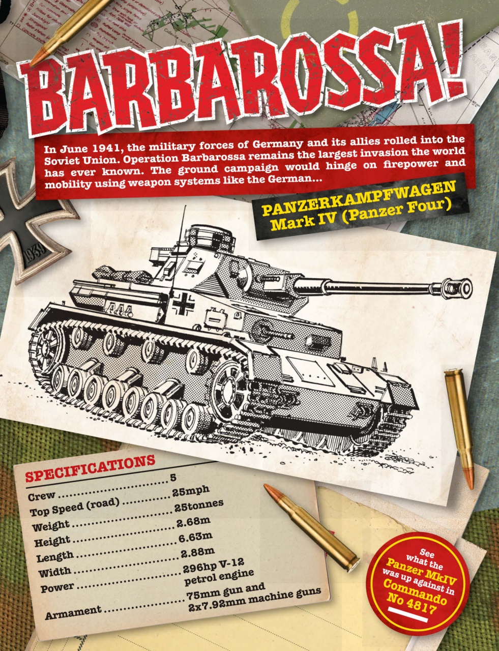 Commando Preview Pages