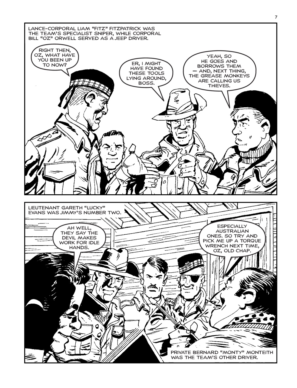 Commando Preview Pages
