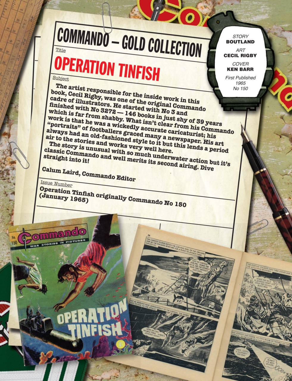 Commando Preview Pages