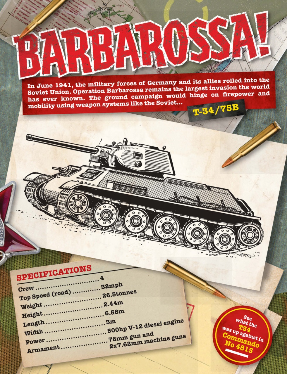 Commando Preview Pages