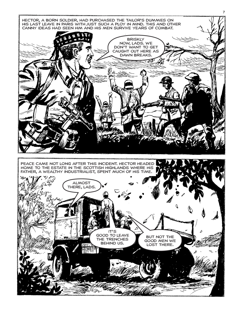 Commando Preview Pages