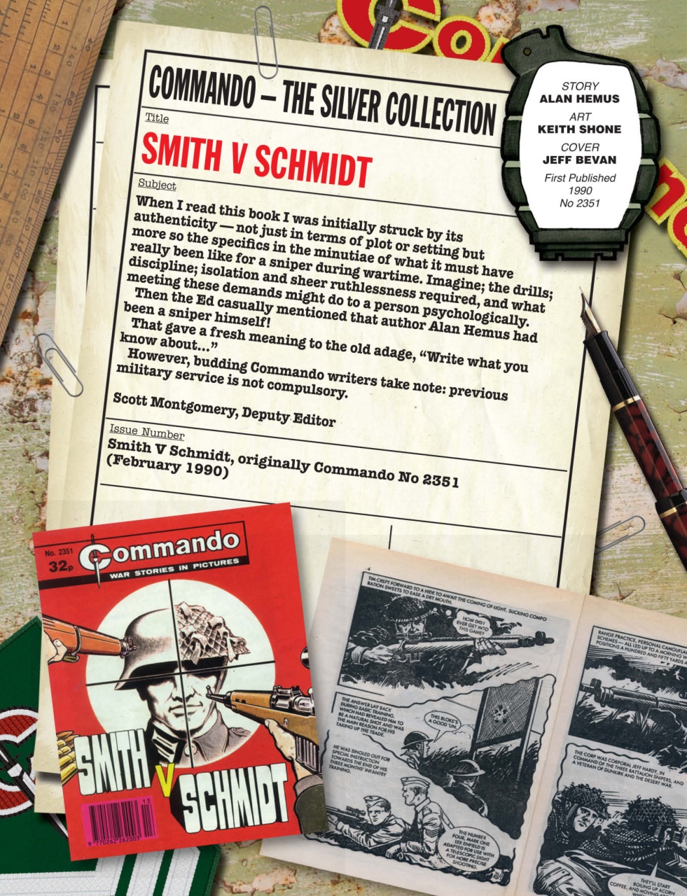 Commando Preview Pages