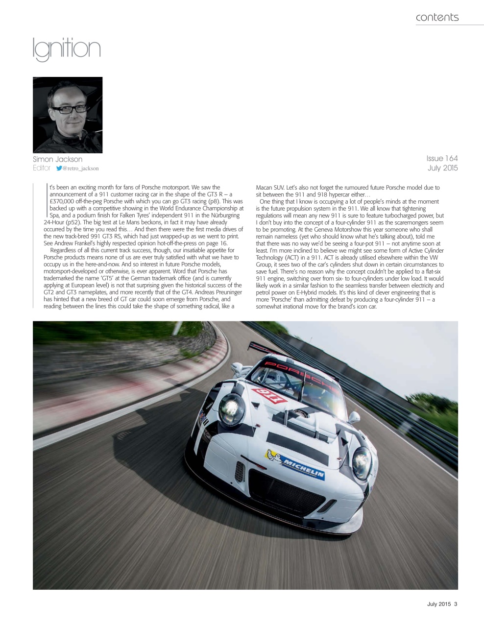 GT Porsche Preview Pages