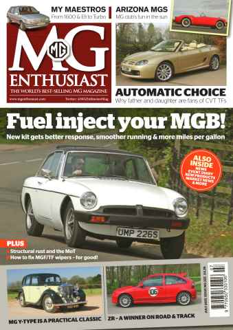 MG Enthusiast issue Vol.45 No.7 Fuel Inject Your MGB