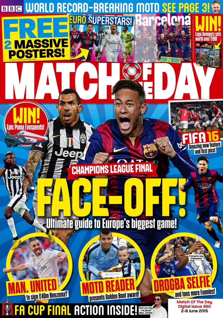 Match of the Day Preview Pages