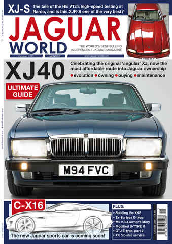 Jaguar World issue XJ40 big guide October 11