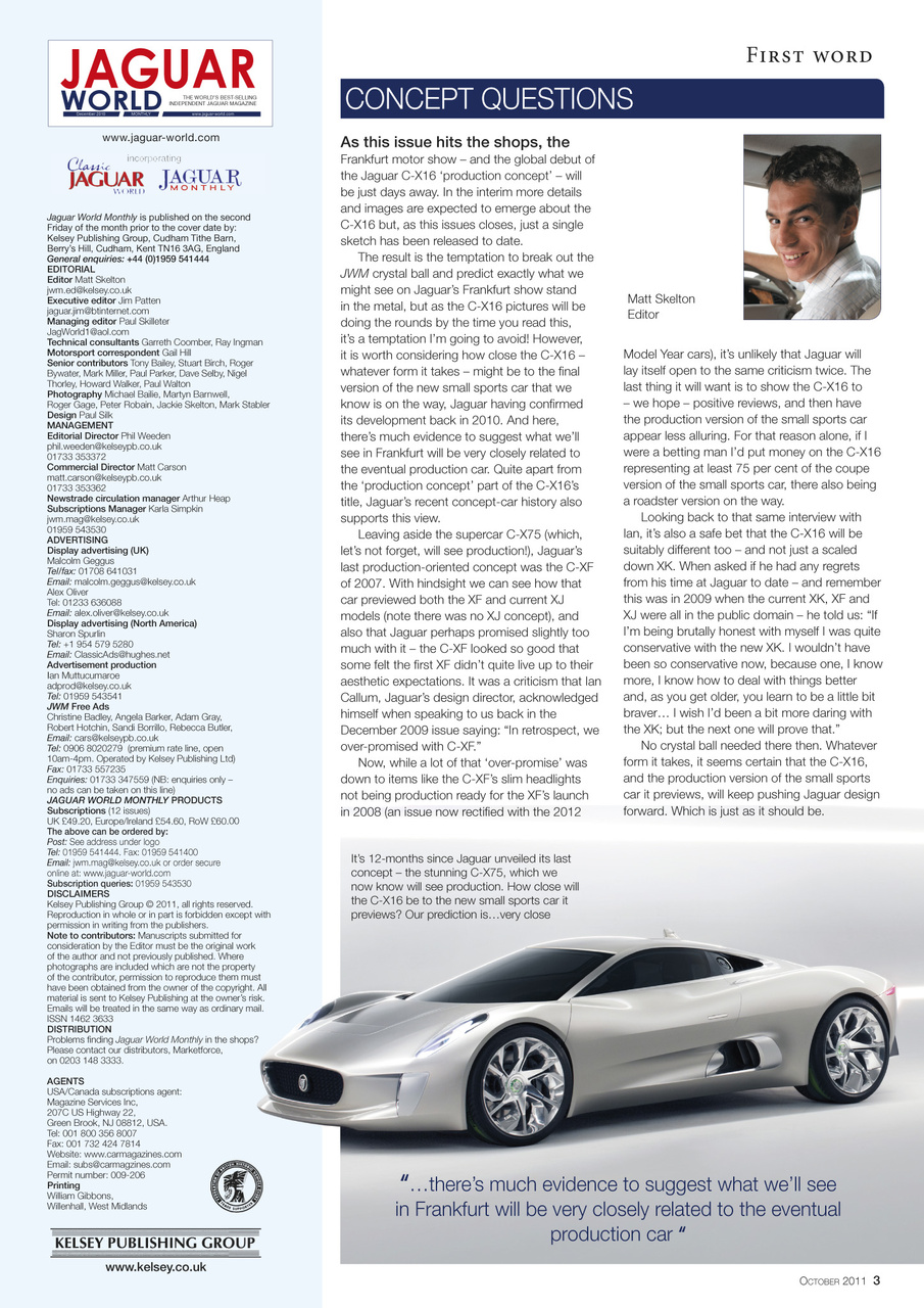 Jaguar World Preview Pages