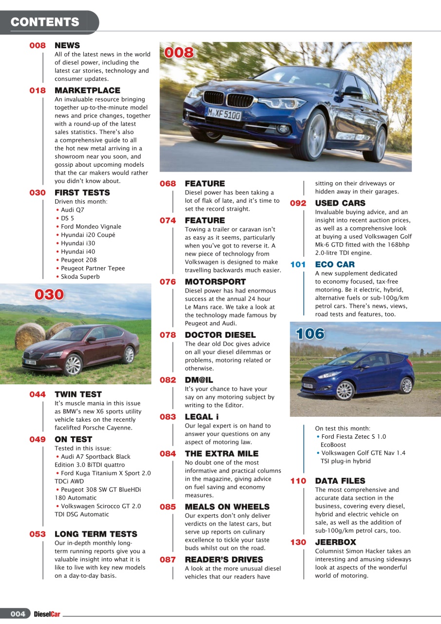 Diesel&EcoCar Magazine Preview Pages