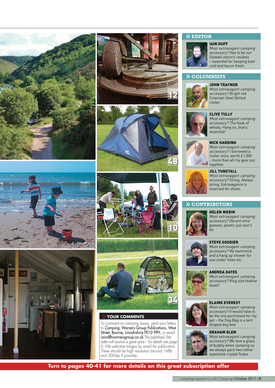 Camping Preview Pages