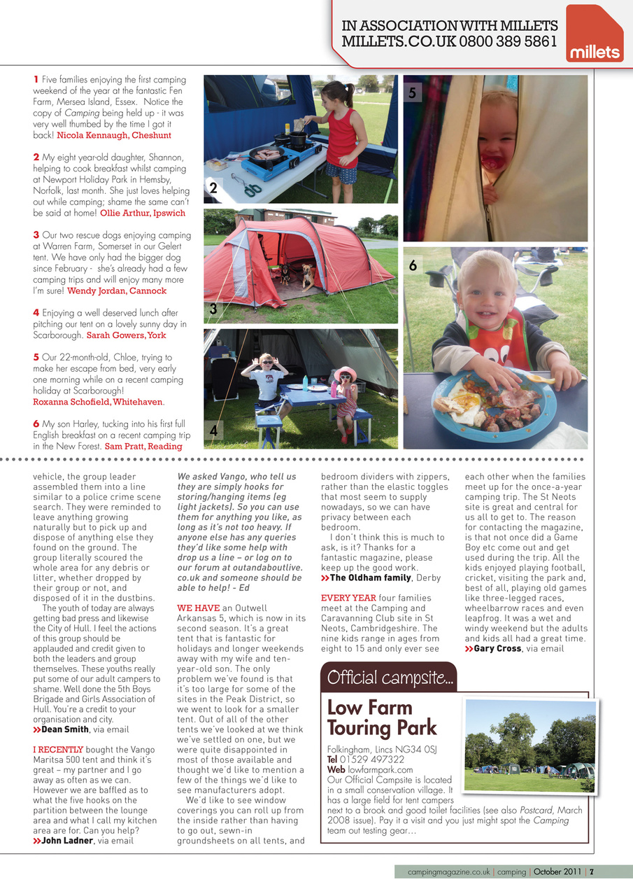 Camping Preview Pages