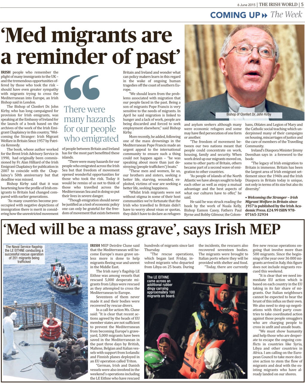 Irish World Preview Pages