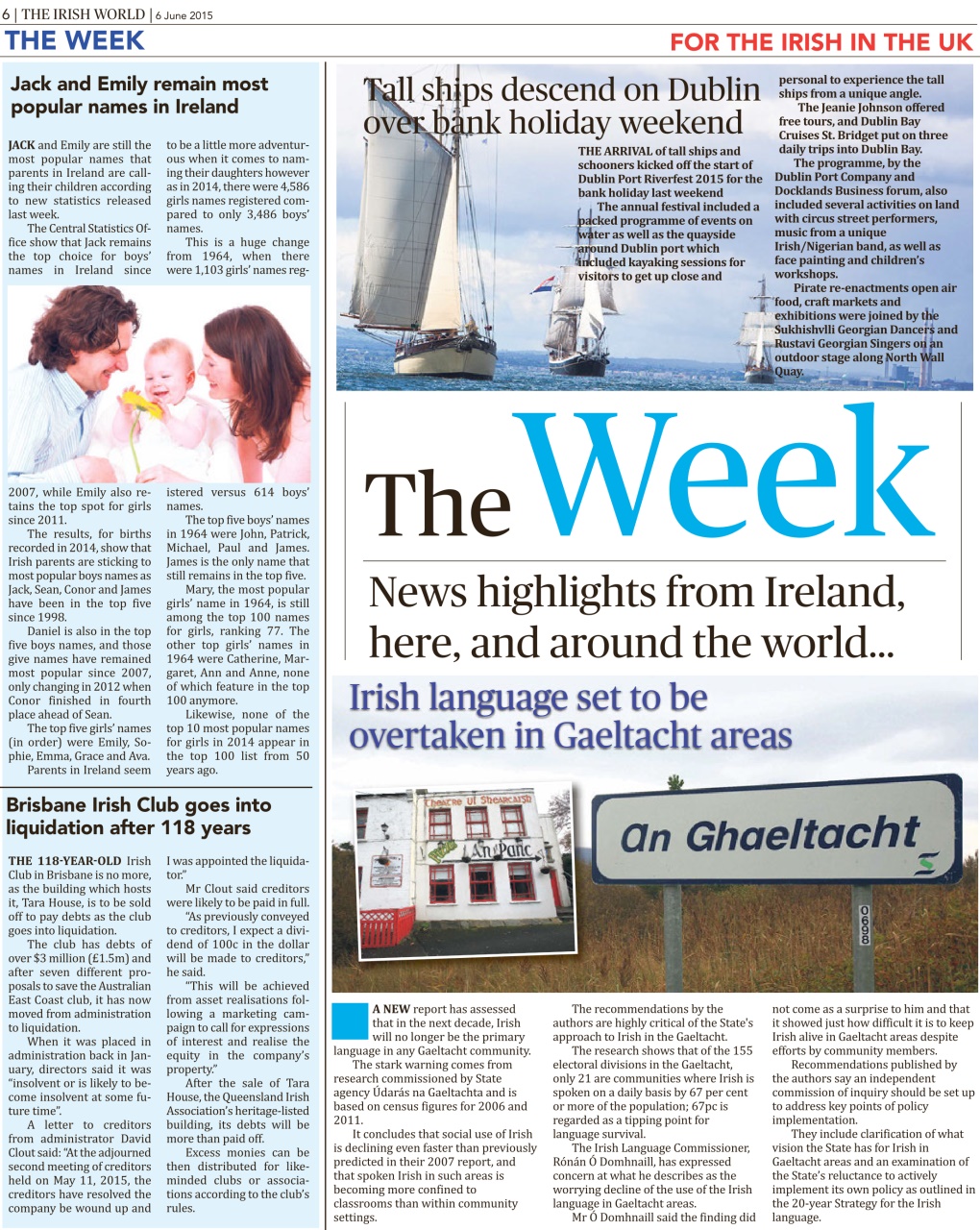 Irish World Preview Pages