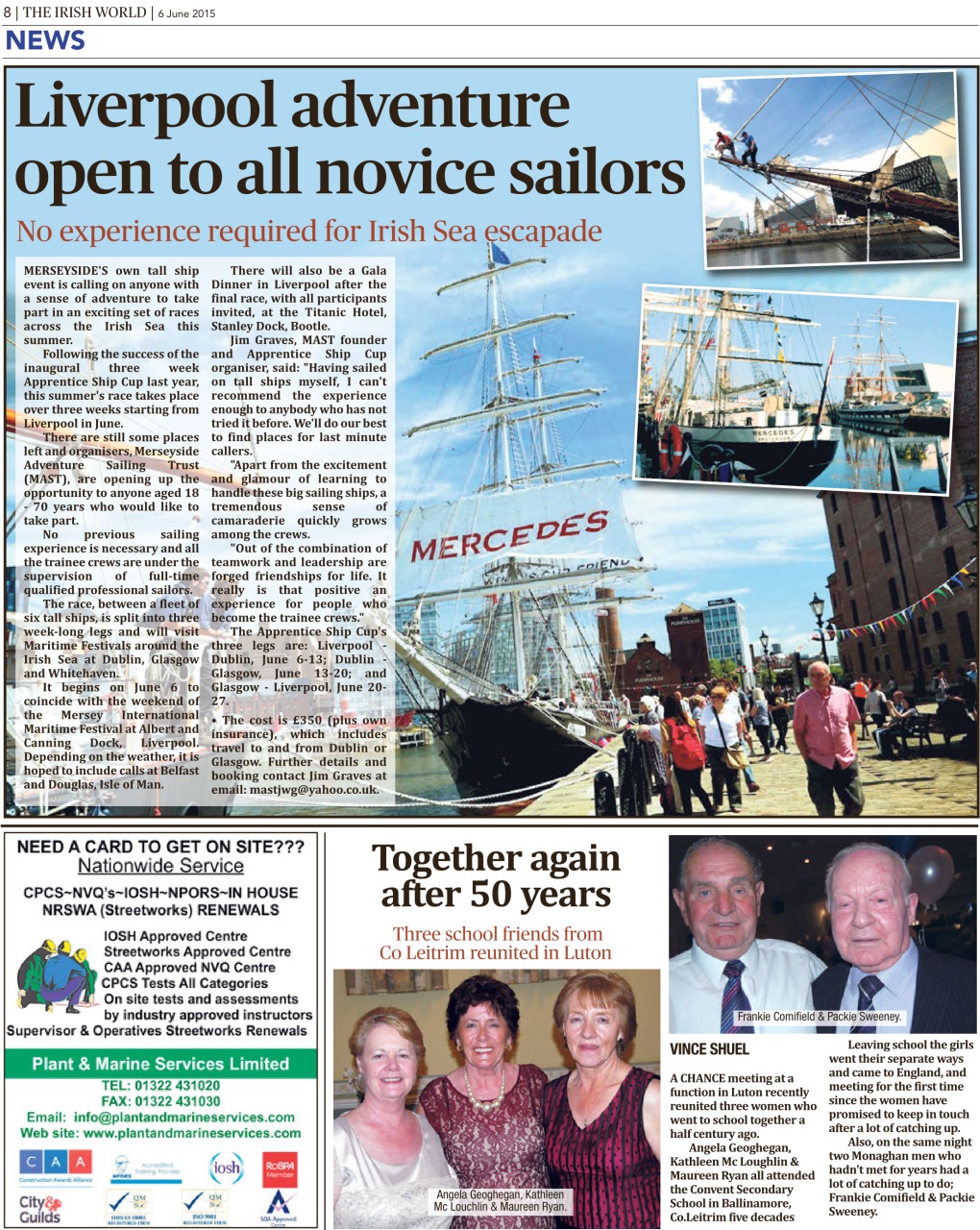 Irish World Preview Pages