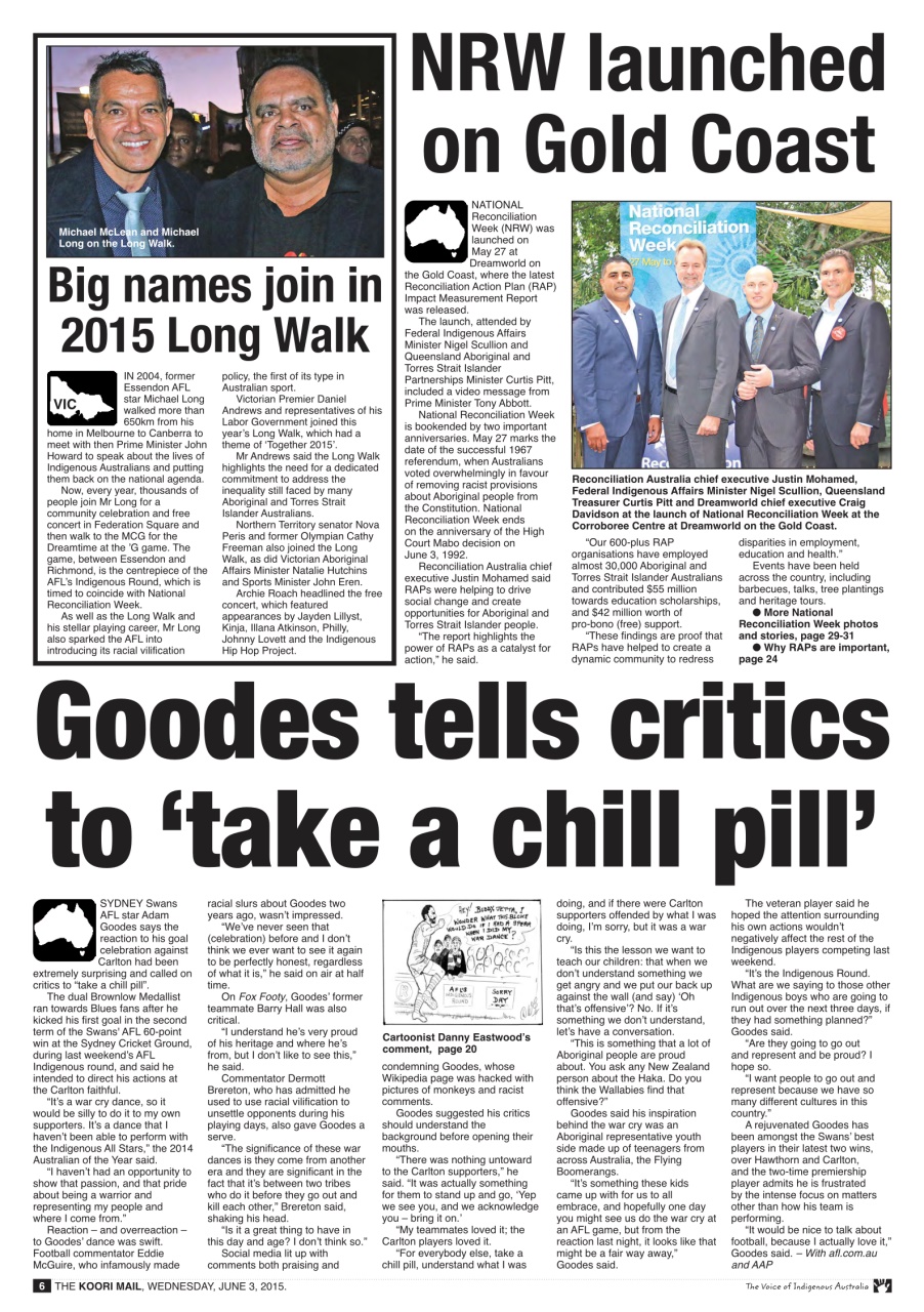 Koori Mail Preview Pages