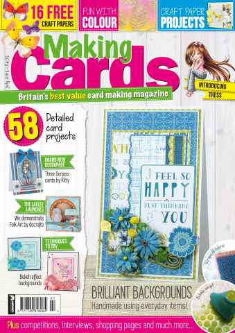 Making Cards & Papercraft issue July 2015