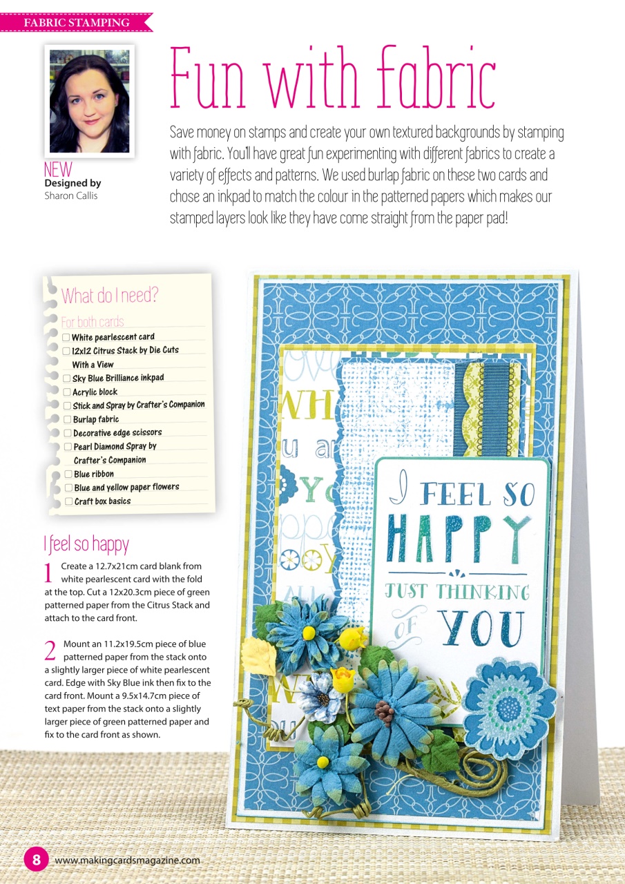 Making Cards & Papercraft Preview Pages