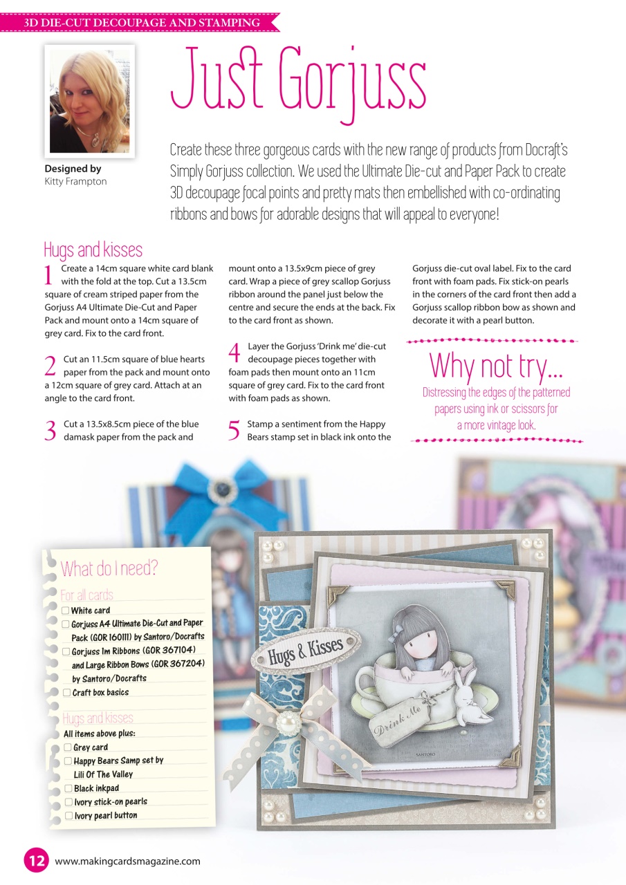 Making Cards & Papercraft Preview Pages