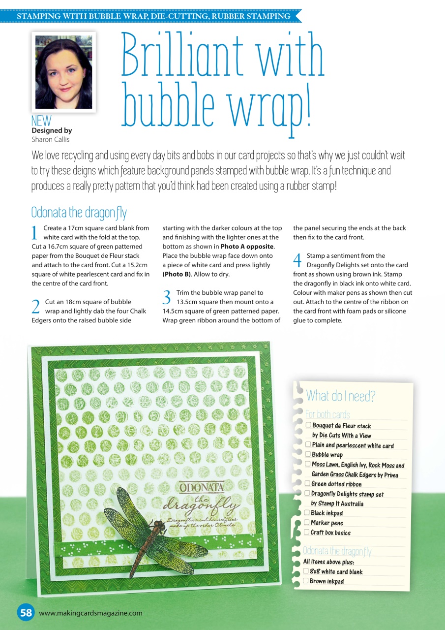 Making Cards & Papercraft Preview Pages