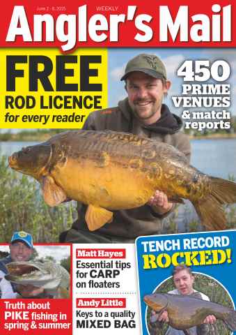 Anglers Mail issue 2nd June 2015