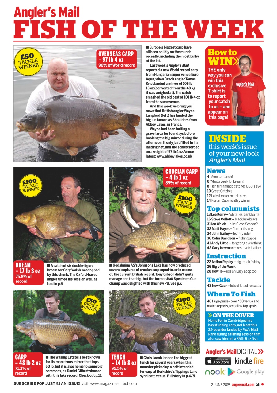 Anglers Mail Preview Pages