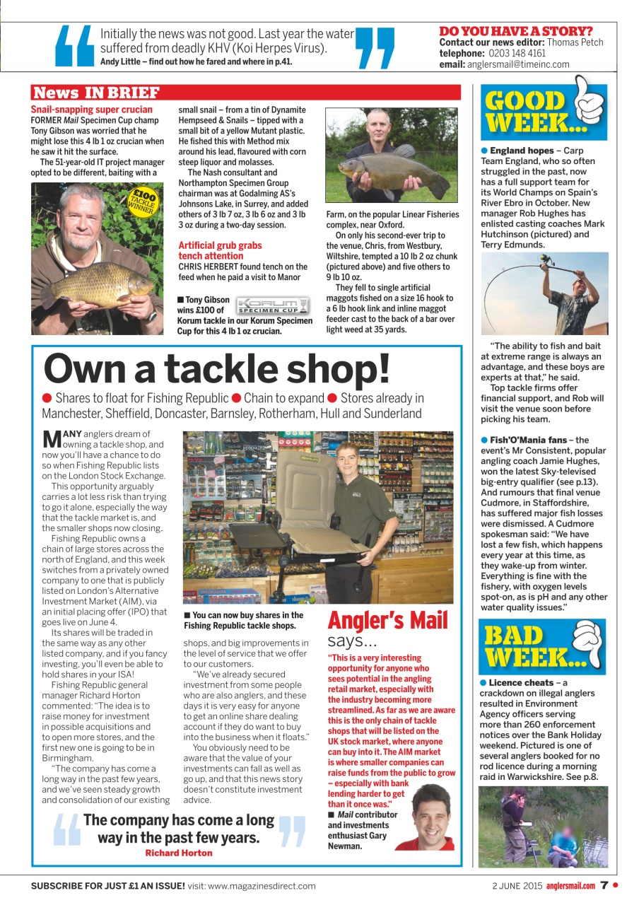 Anglers Mail Preview Pages