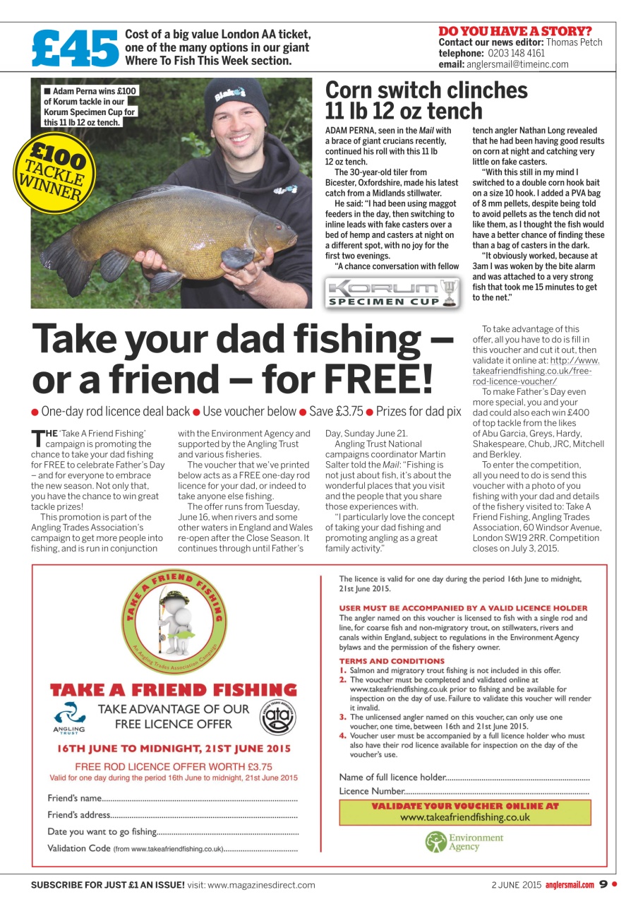 Anglers Mail Preview Pages