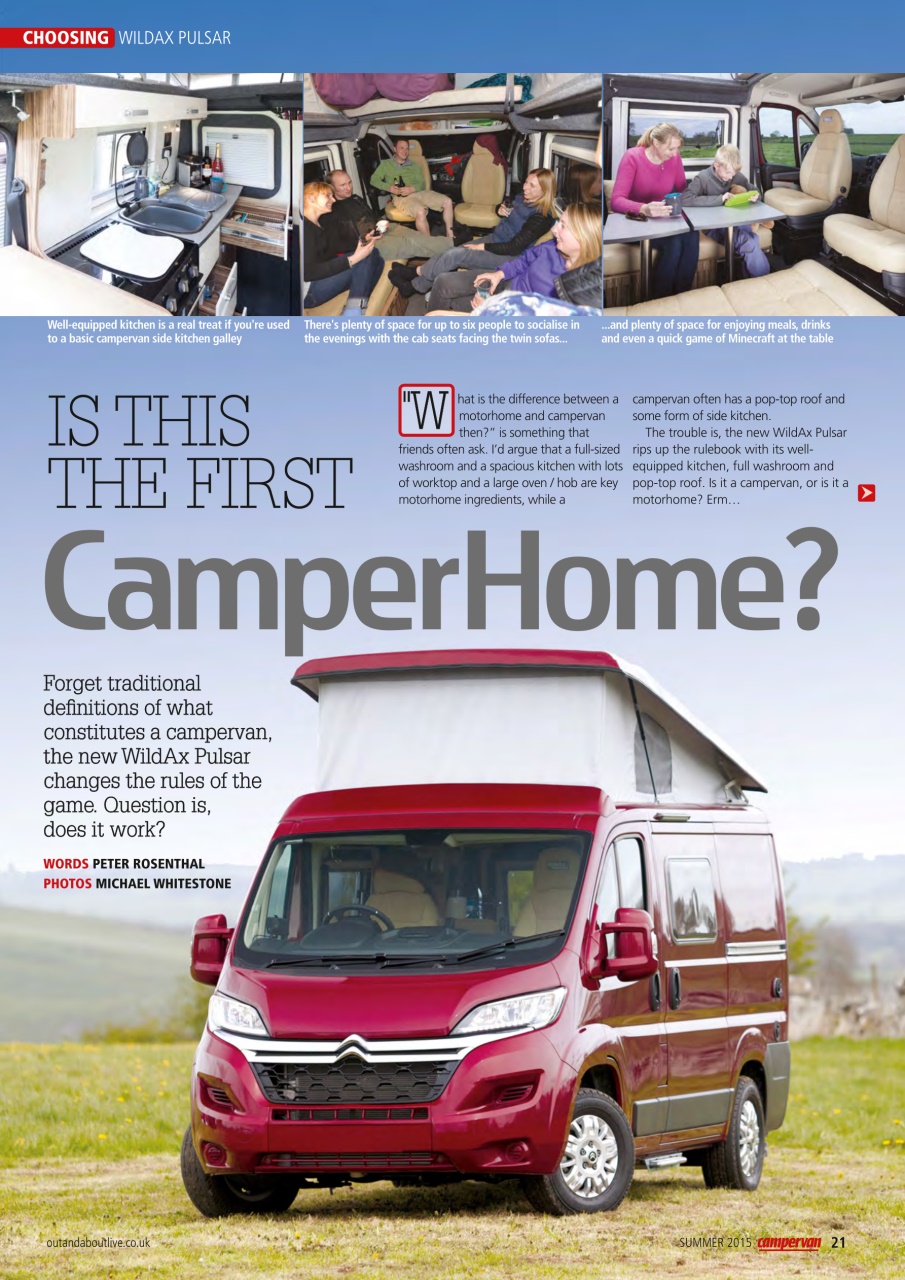 Campervan Preview Pages