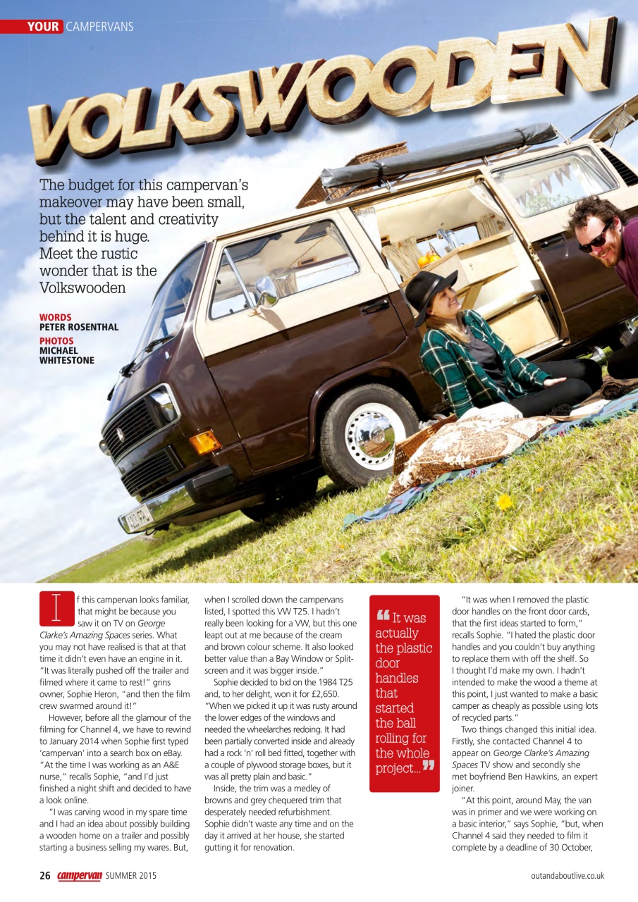 Campervan Preview Pages