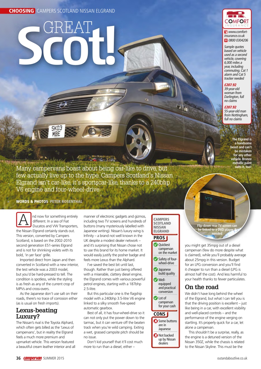 Campervan Preview Pages