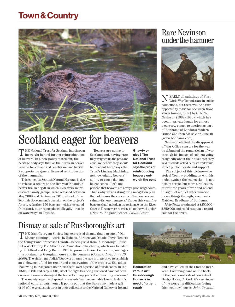 Country Life Preview Pages