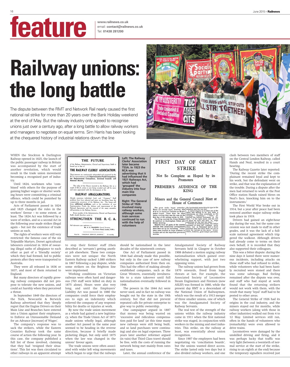 Railnews Preview Pages