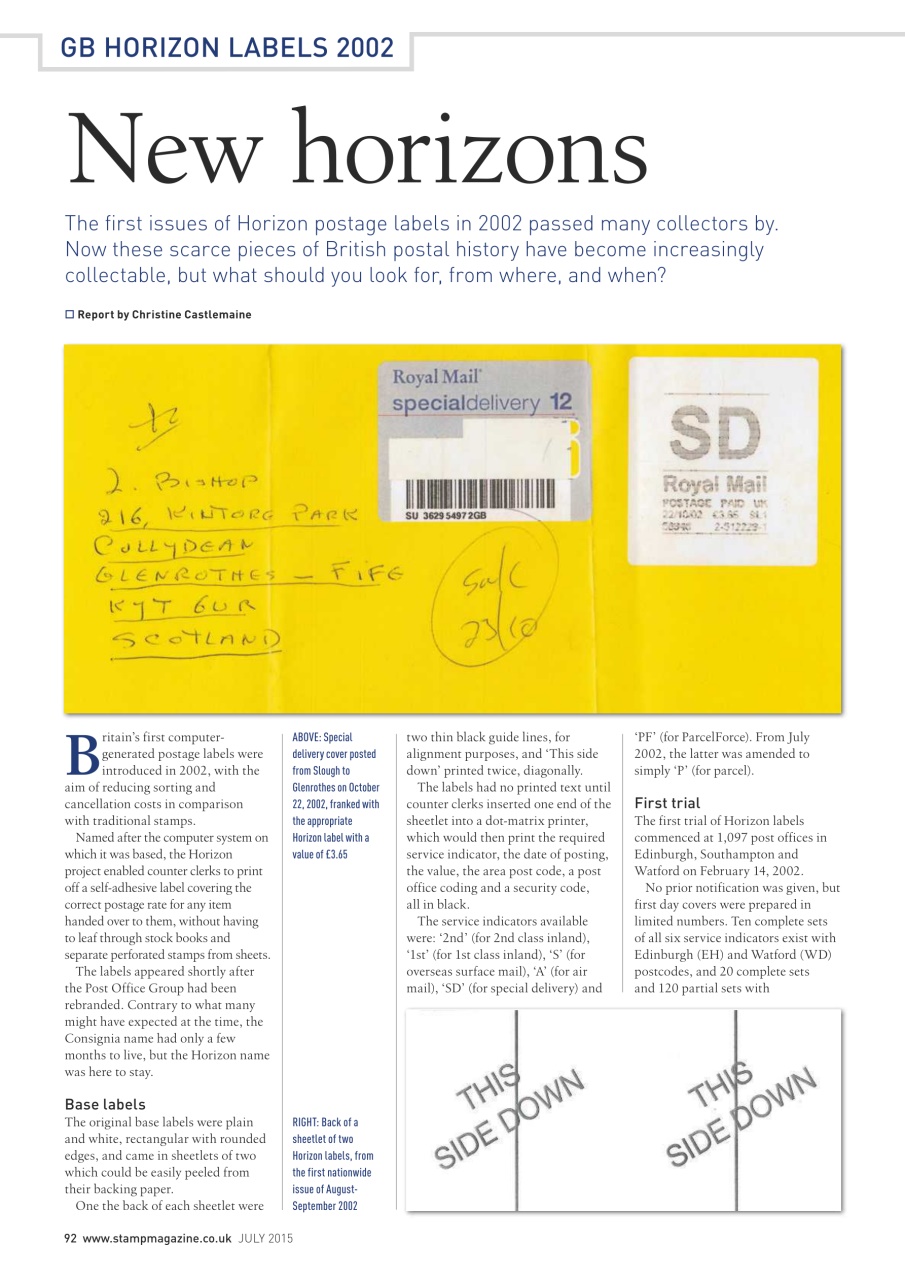 Stamp Magazine Preview Pages