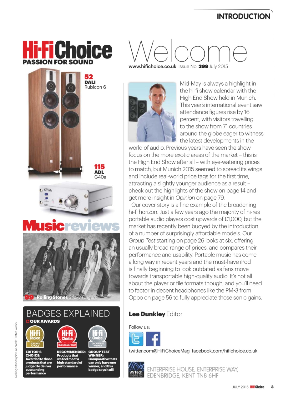 Hi-Fi Choice Preview Pages