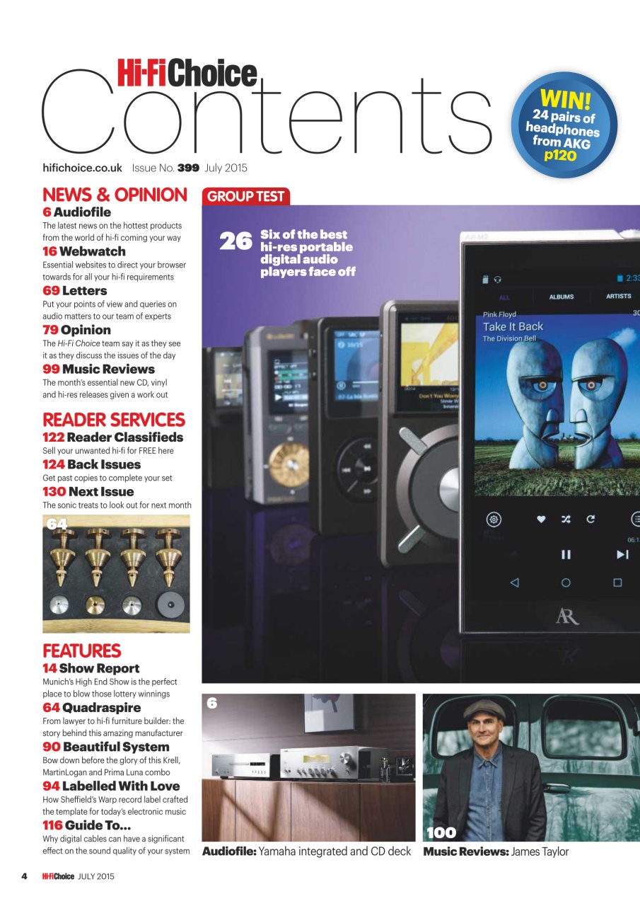 Hi-Fi Choice Preview Pages