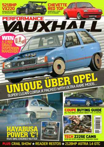Performance Vauxhall issue No.175 Unique Uber Opel