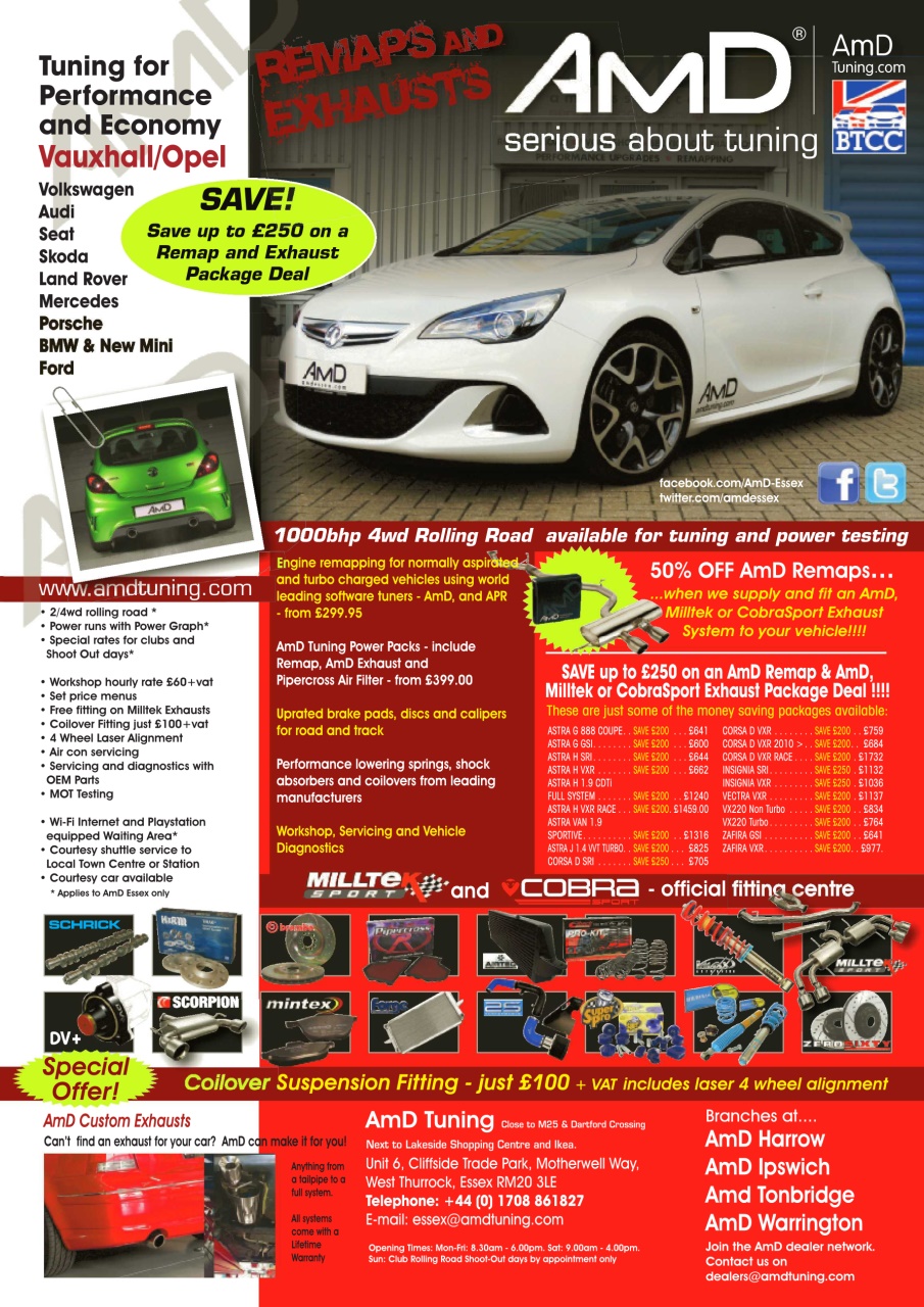 Performance Vauxhall Preview Pages