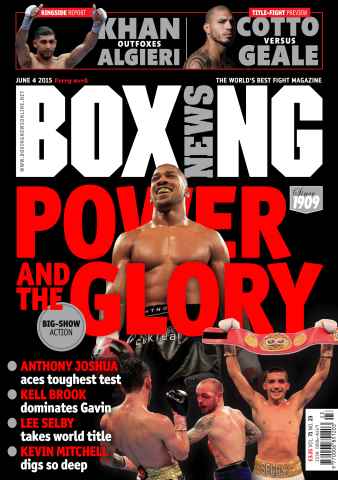 Boxing News issue June 2 2015
