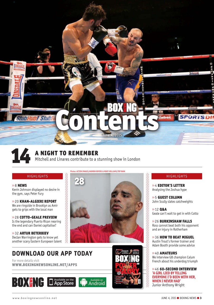 Boxing News Preview Pages