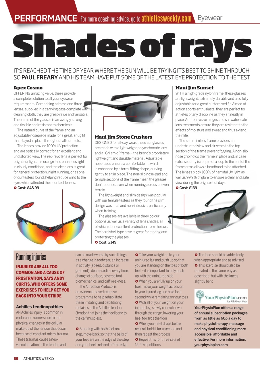 AW – Athletics Weekly Magazine Preview Pages