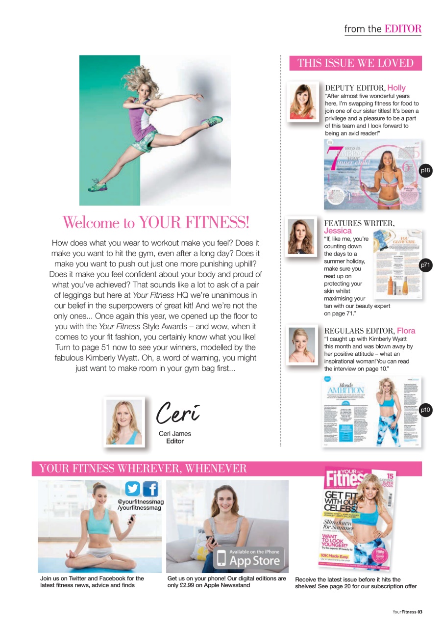 Health & Wellbeing Preview Pages