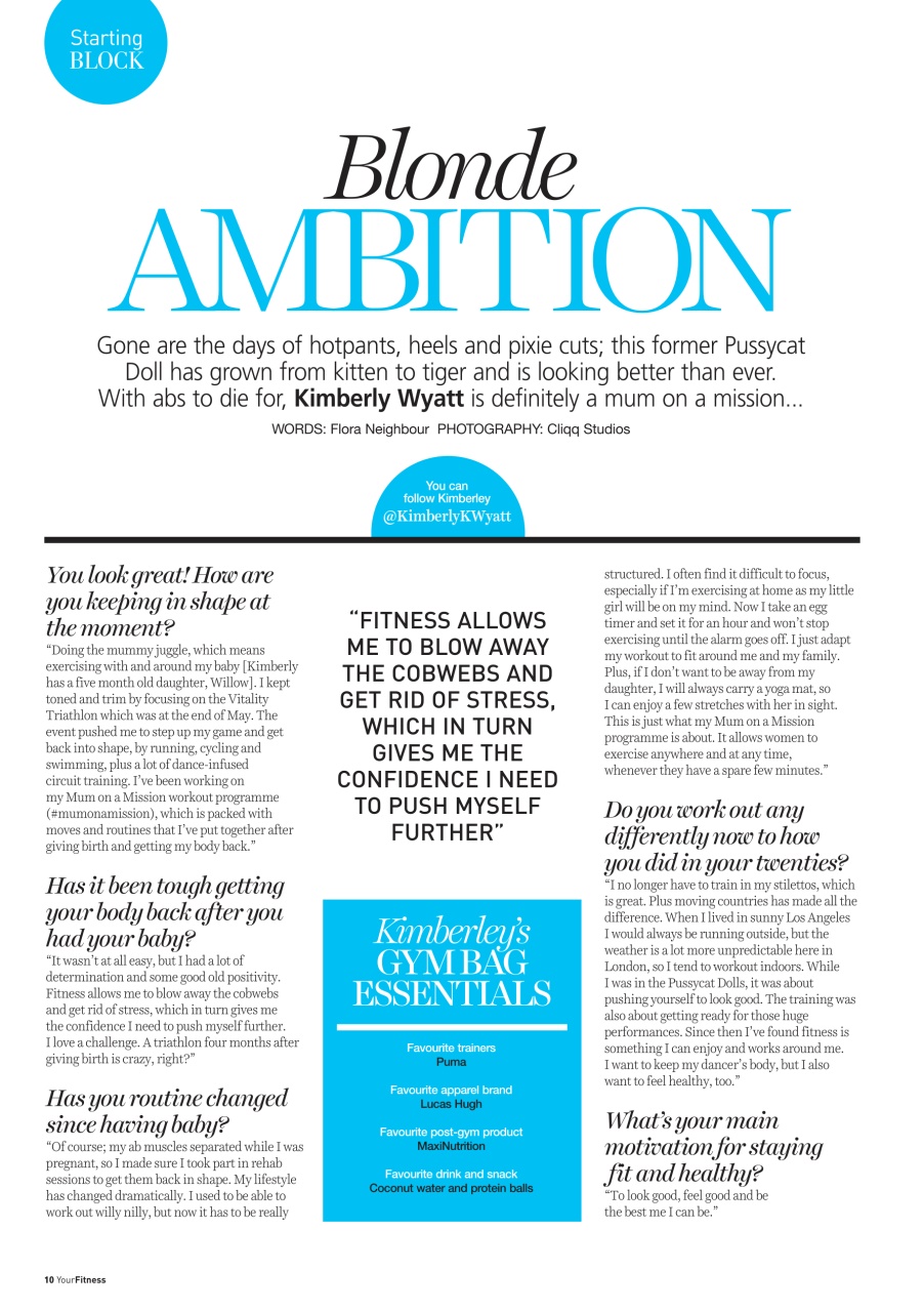 Health & Wellbeing Preview Pages