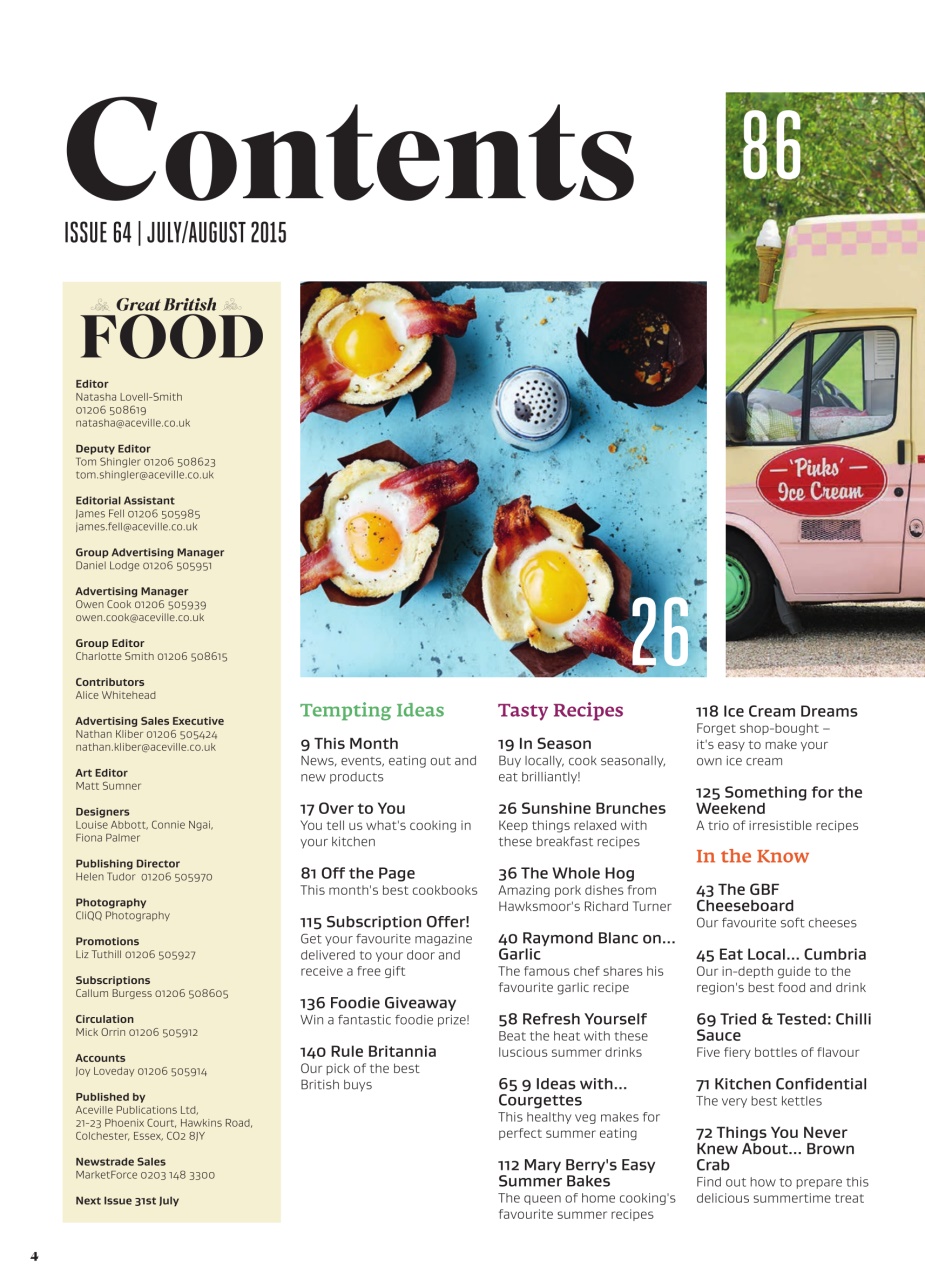 Great British Food Preview Pages