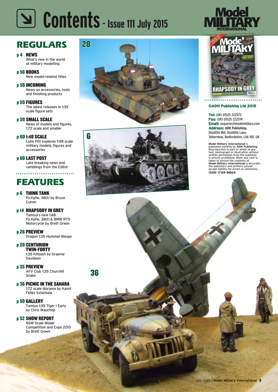 Model Military International Preview Pages