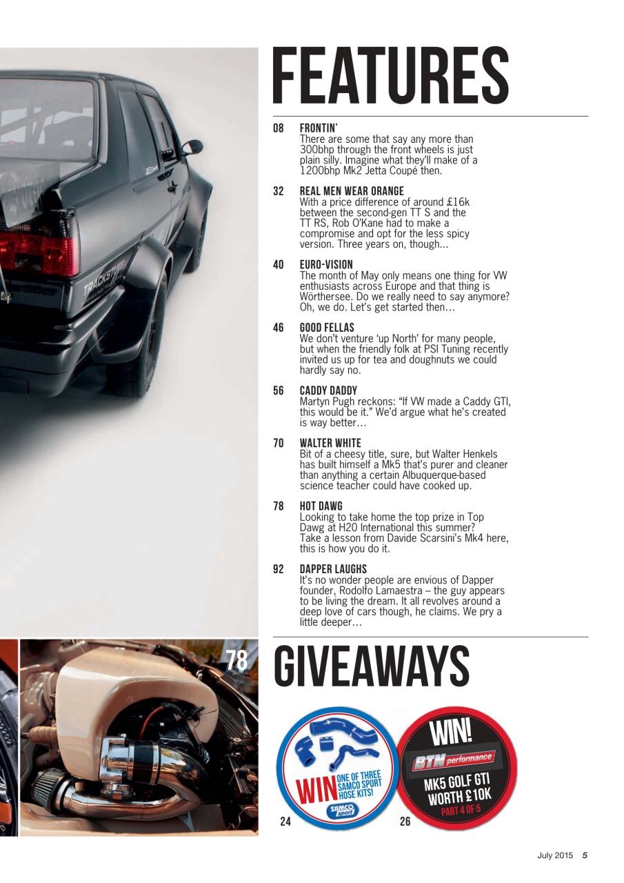 Performance VW Preview Pages