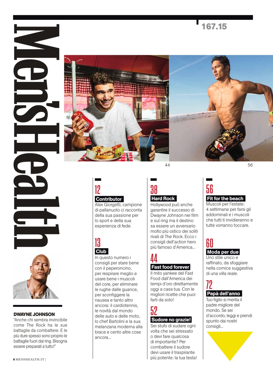 Men's Health Italia Preview Pages
