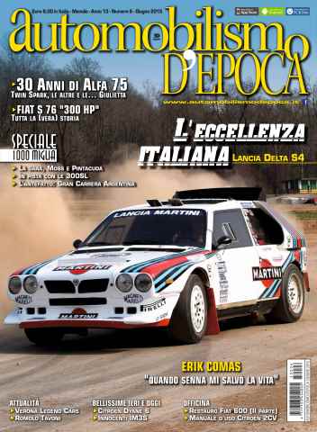 Automobilismo d'Epoca issue Automobilismo d'Epoca 6 2015