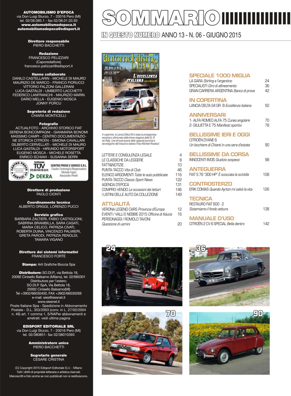Automobilismo d'Epoca Preview Pages