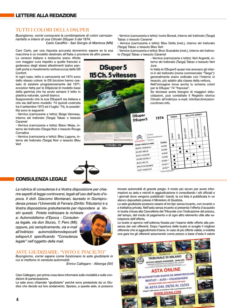 Automobilismo d'Epoca Preview Pages