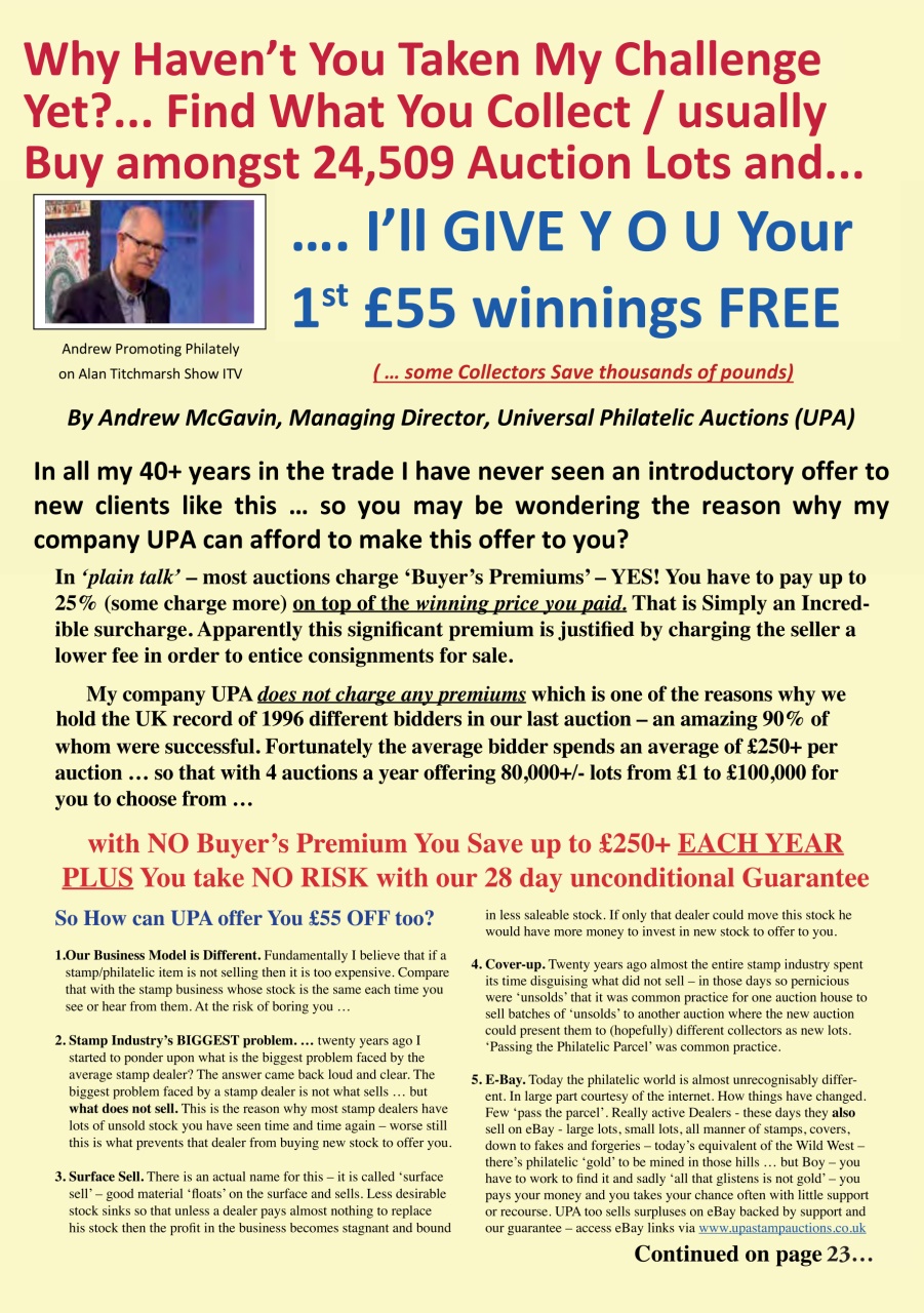 Stamp Collector Preview Pages