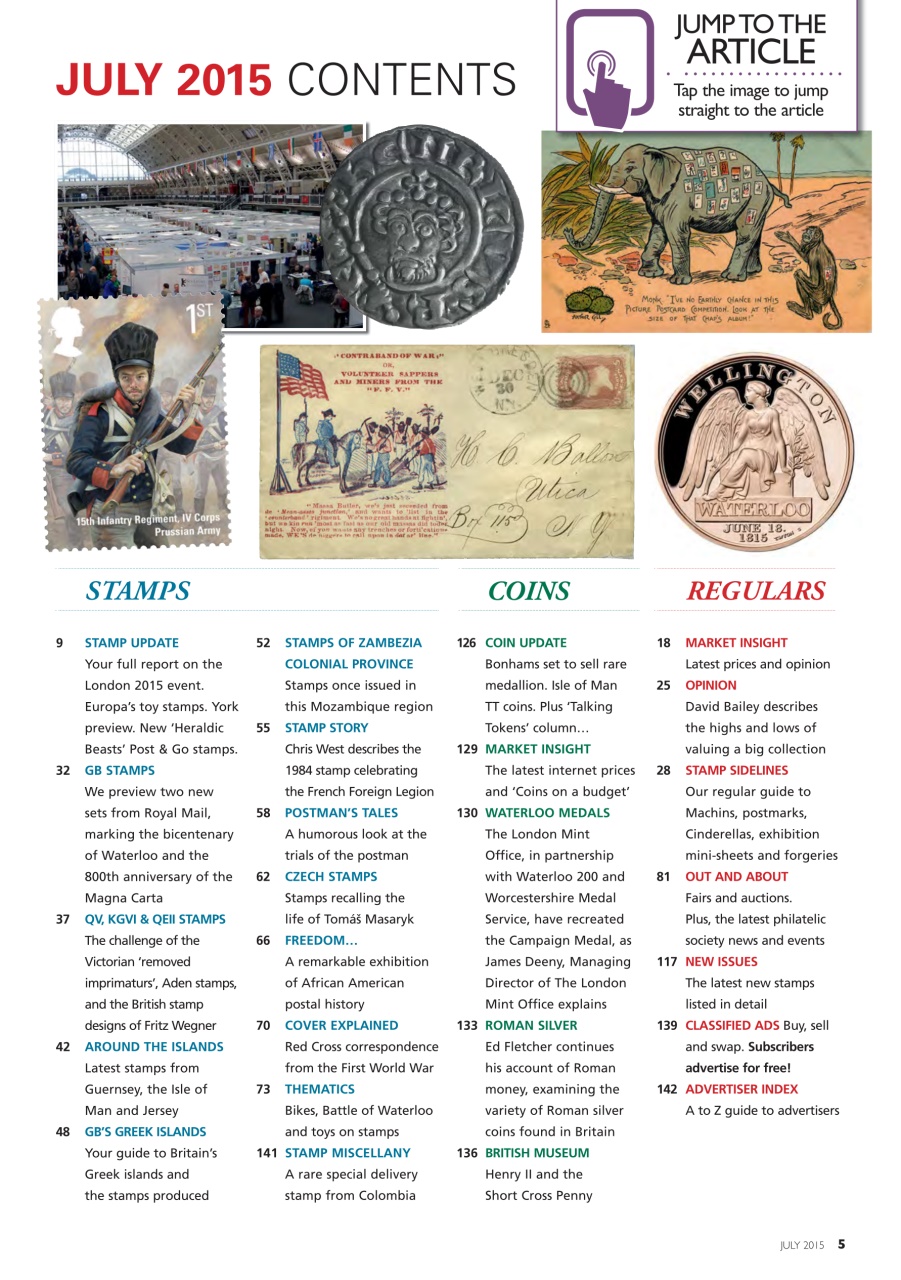 Stamp Collector Preview Pages